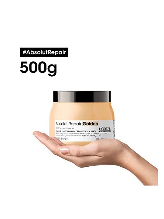 L'Orï¿½ï¿½al Professionnel Absolut Repair Gold Quinoa Protein Resurfacing Golden Masque Maschera rigenerante donna 500ml