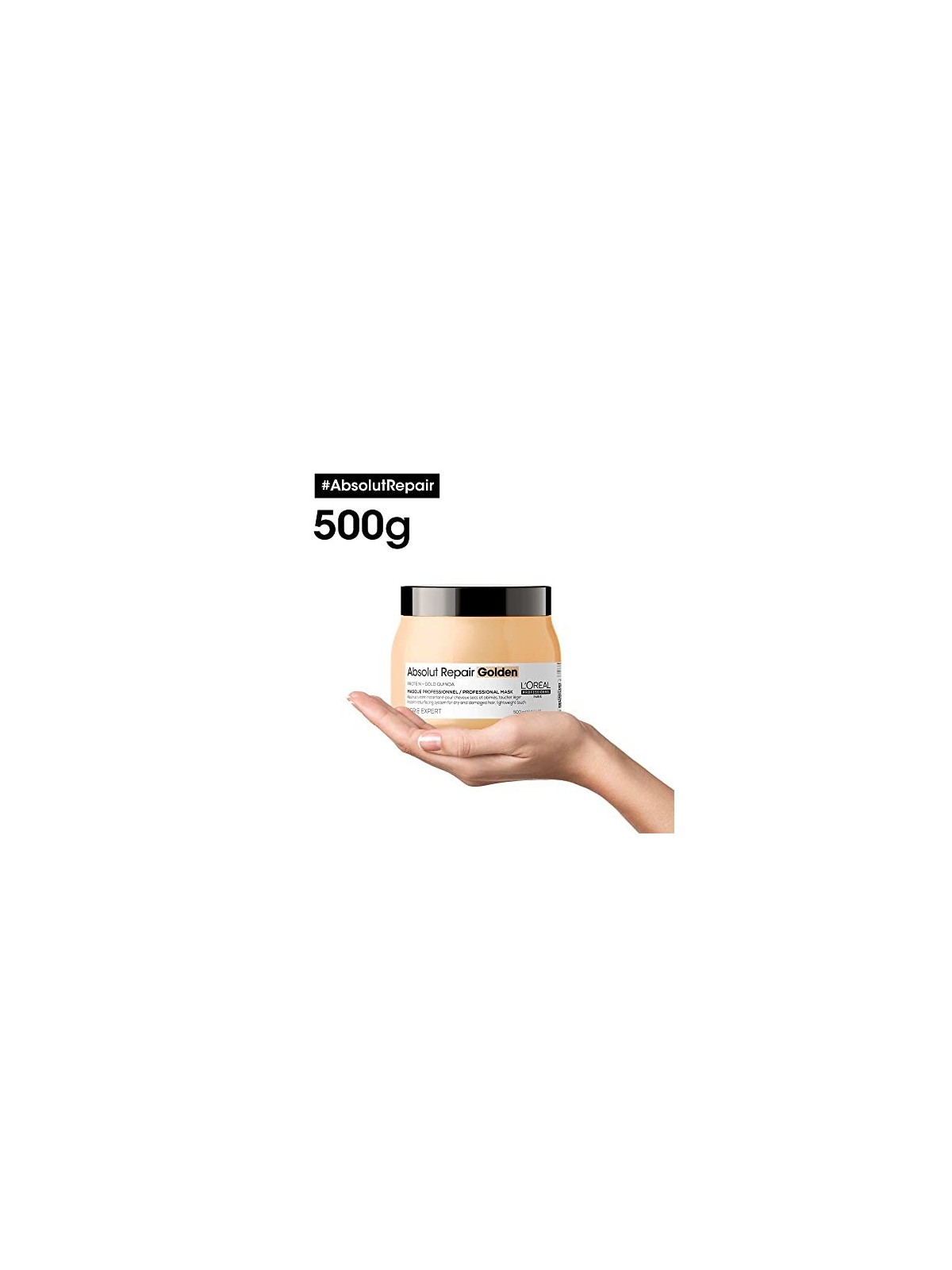 L'Orï¿½ï¿½al Professionnel Absolut Repair Gold Quinoa Protein Resurfacing Golden Masque Maschera rigenerante donna 500ml