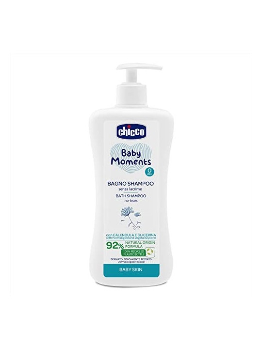 Baby Moments Shampoo per il lavaggio di corpo e capelli 0m 500ml