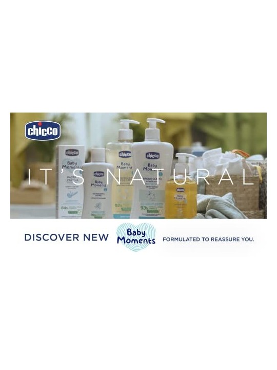 Baby Moments Shampoo per il lavaggio di corpo e capelli 0m 500ml