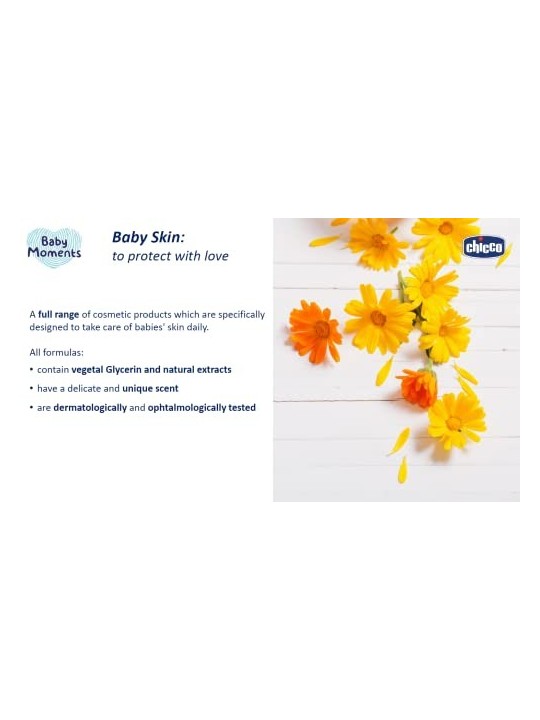 Baby Moments Shampoo per il lavaggio di corpo e capelli 0m 500ml