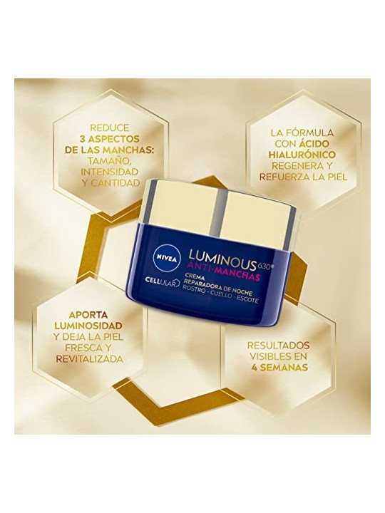 Crema notte Nivea LUMINOUS 630ï¿½ï¿½ 40ml
