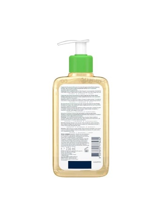 Detergente viso idratante CeraVe con olio, 236ml