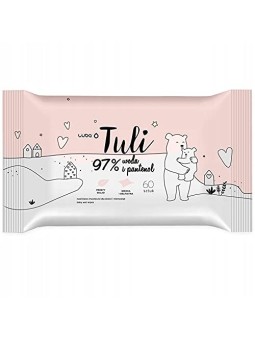 LUBA Tuli salviette umidificate per bambini con Acqua e Pantenolo 60 pz