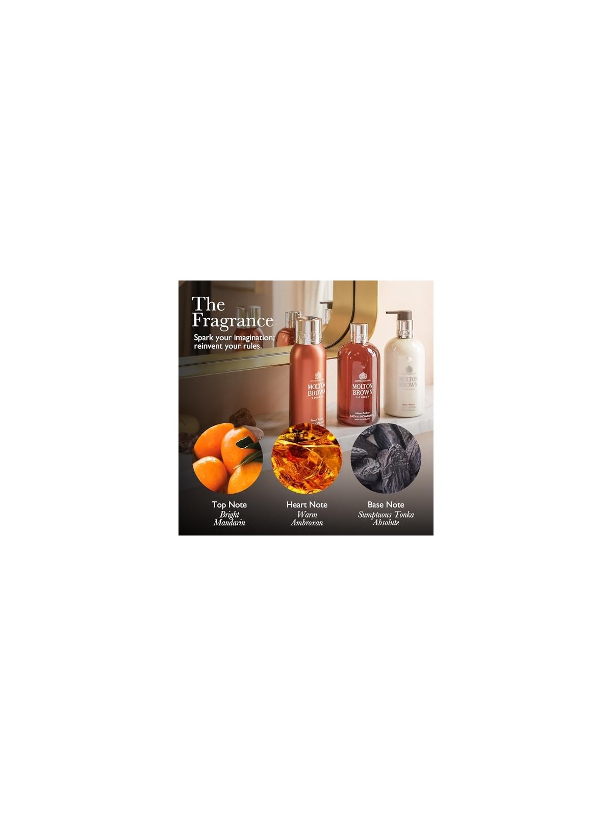 Lozione corpo ambra neon Molton Brown donna 300ml