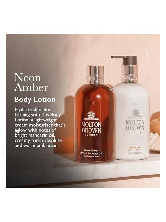 Lozione corpo ambra neon Molton Brown donna 300ml