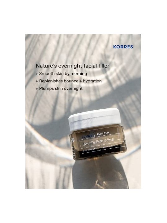 Korres Black Pine 4D Bio-Shapelift Plump-Up Sleeping Facial 40ml