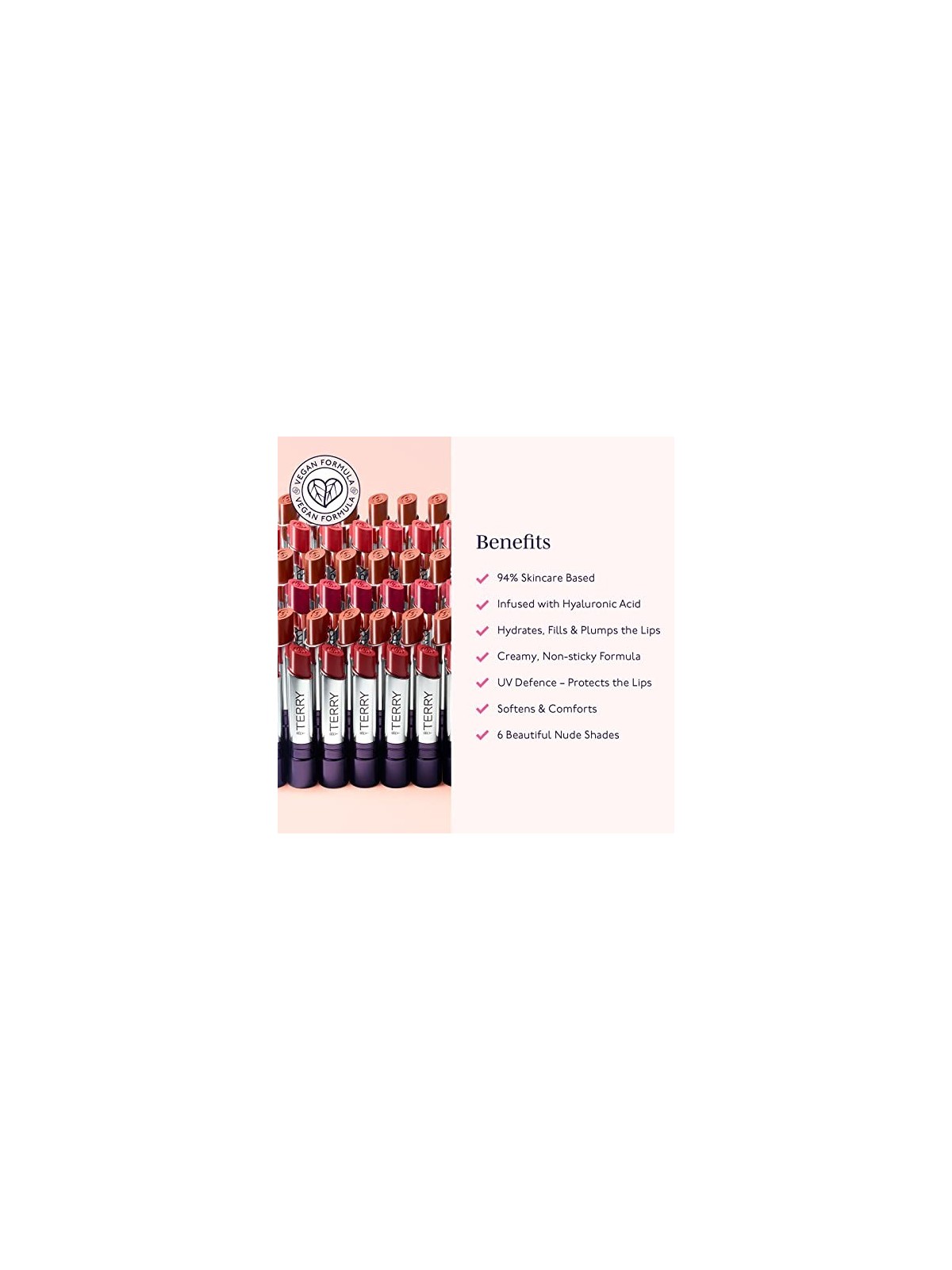 By Terry Hyaluronic Hydra-Balm Lipstick 2,6g Numero 04 Dare To Bare