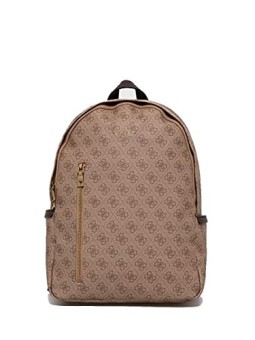 Guess Zaino Vezzola in Pelle Sintetica Marrone con Logo 4G 21325 x 395 x 15 cm donna