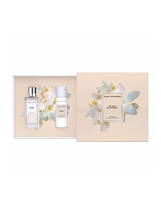 SET Les Eaux D'un Instant Splendid Orange Blossom EDT spray 125ml  GEL DOCCIA SCHIUMOGENO 100ml