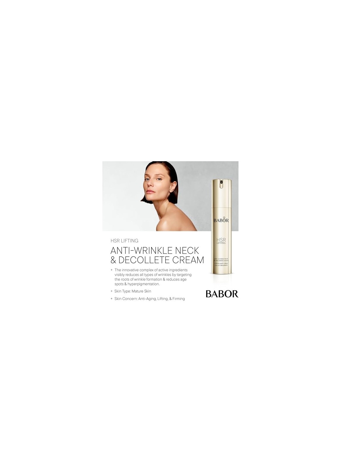 Crema collo e dï¿½ï¿½colletï¿½ï¿½ HSR Lifting Extra Firming 50ml