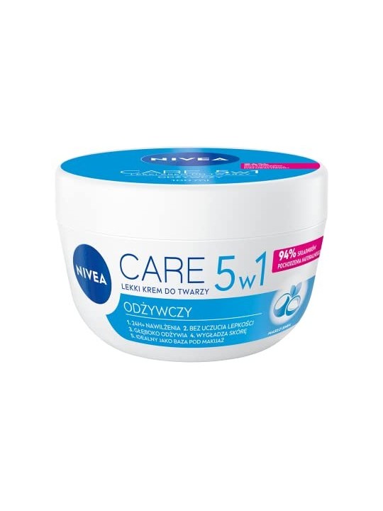 NIVEA Care 5in1 crema viso nutriente leggera 100ml