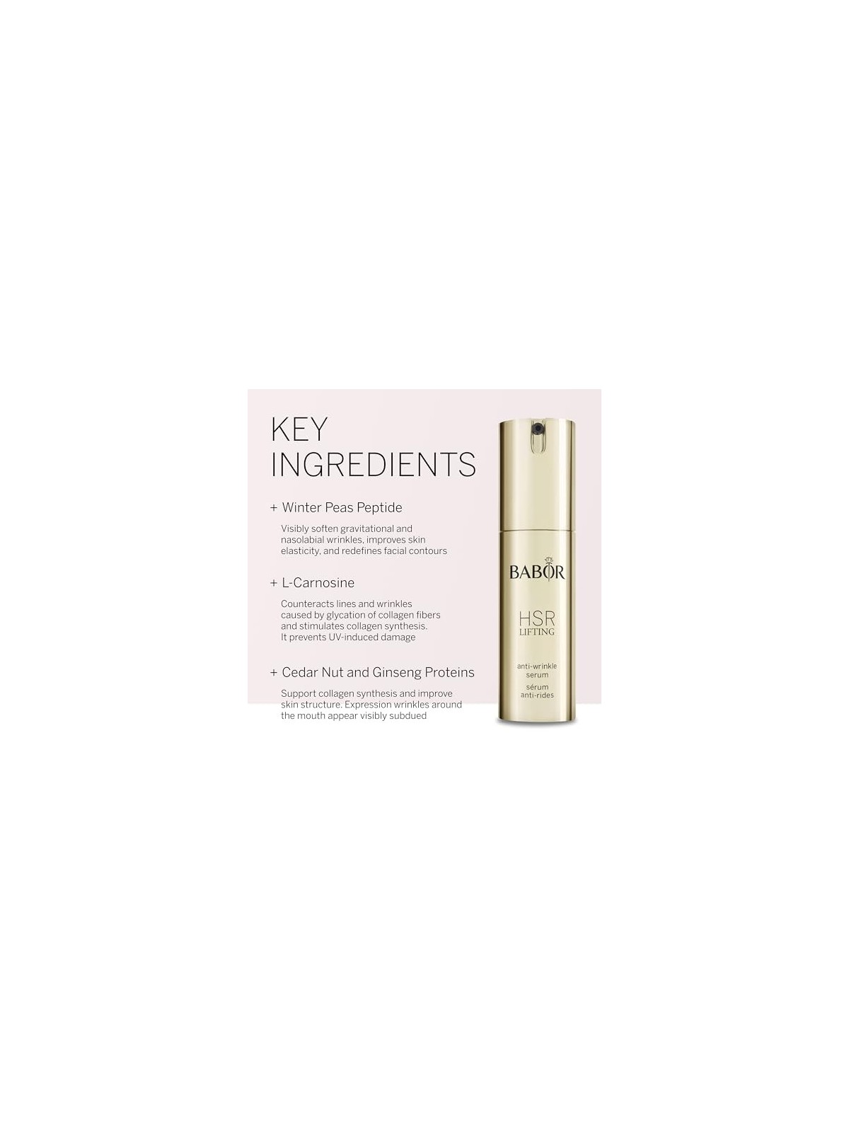 Babor HSR Lifting Anti-Wrinkle Serum 30ml acquista 