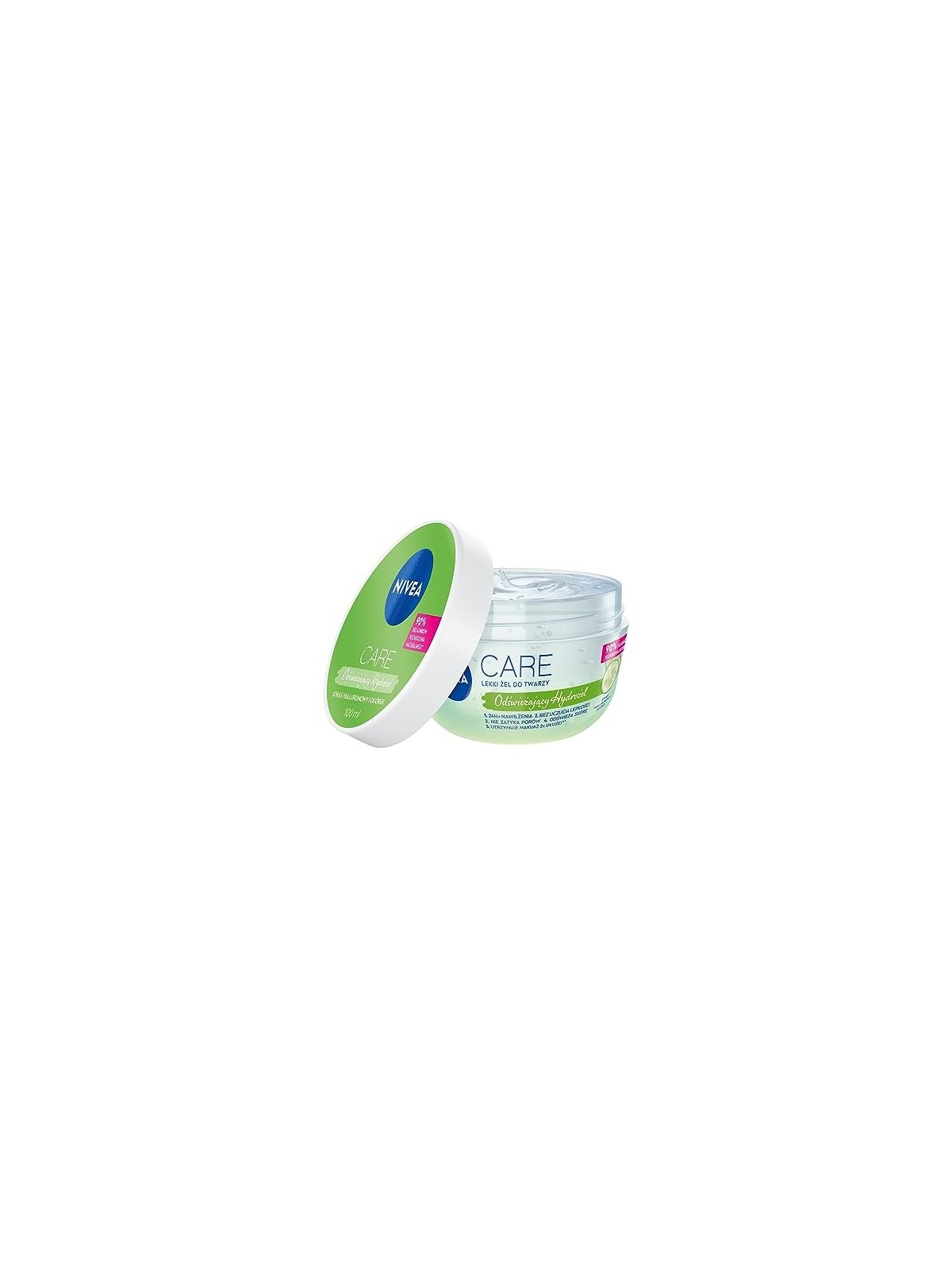 NIVEA Care Fresh Hybrid Gel crema viso gel per pelli grasse e miste con acido ialuronico 100ml