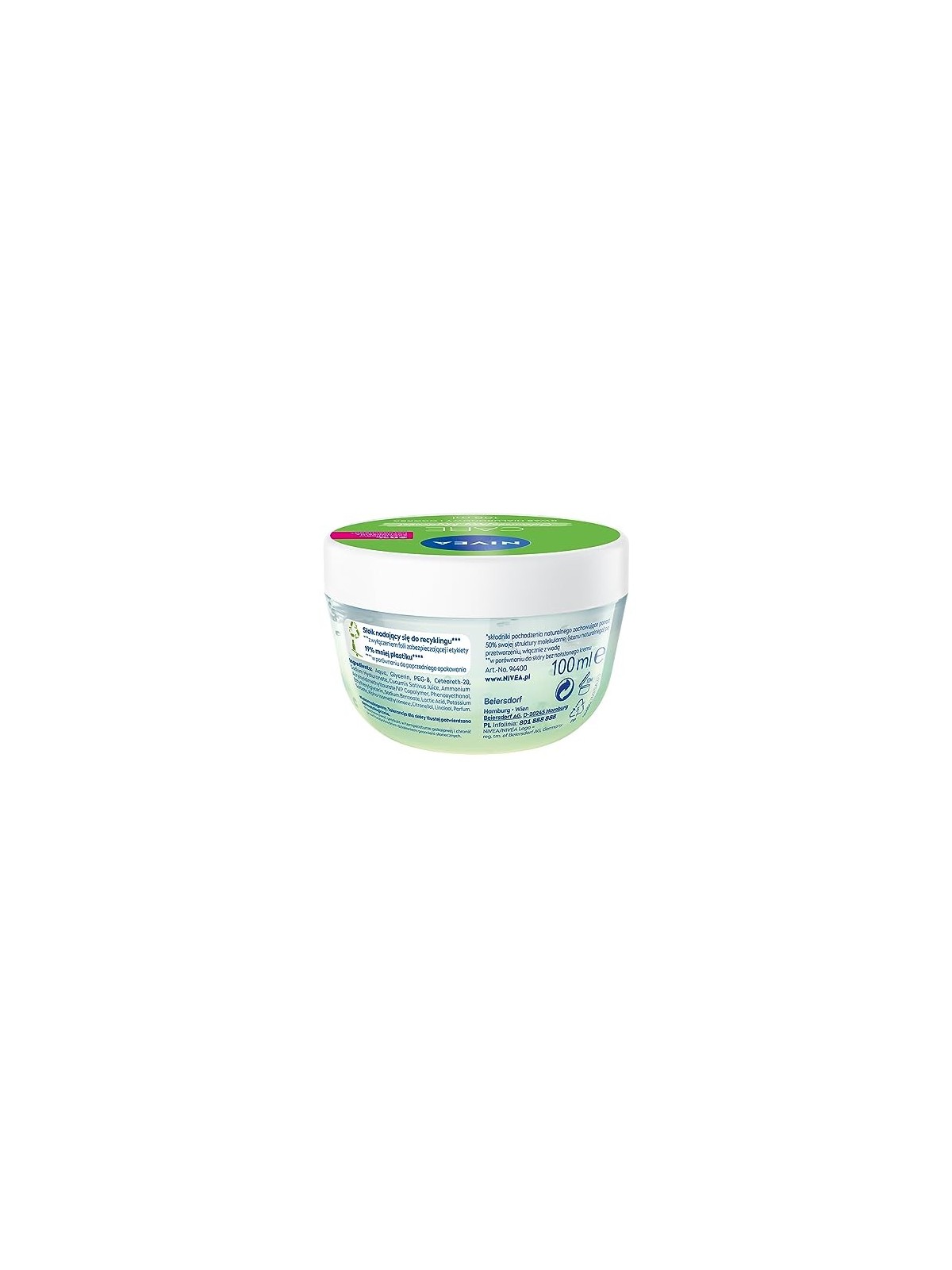 NIVEA Care Fresh Hybrid Gel crema viso gel per pelli grasse e miste con acido ialuronico 100ml