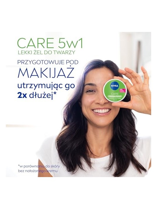 NIVEA Care Fresh Hybrid Gel crema viso gel per pelli grasse e miste con acido ialuronico 100ml