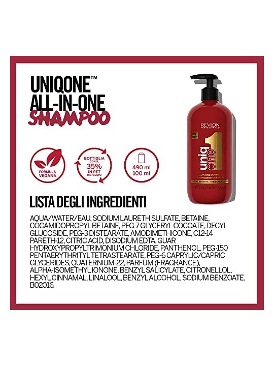 Shampoo Revlon Professional Uniq One Tutto in Uno 490ml