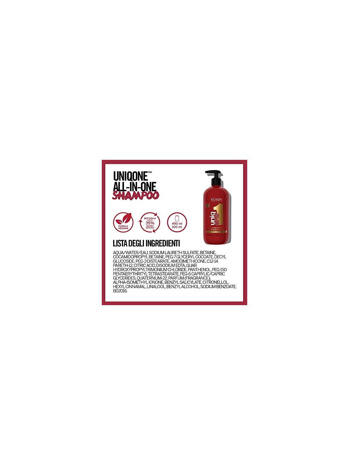 Shampoo Revlon Professional Uniq One Tutto in Uno 490ml