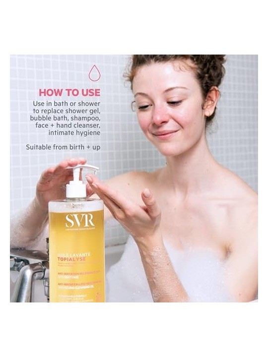 Olio Detergente Topialyse SVR 1000ml Unisex