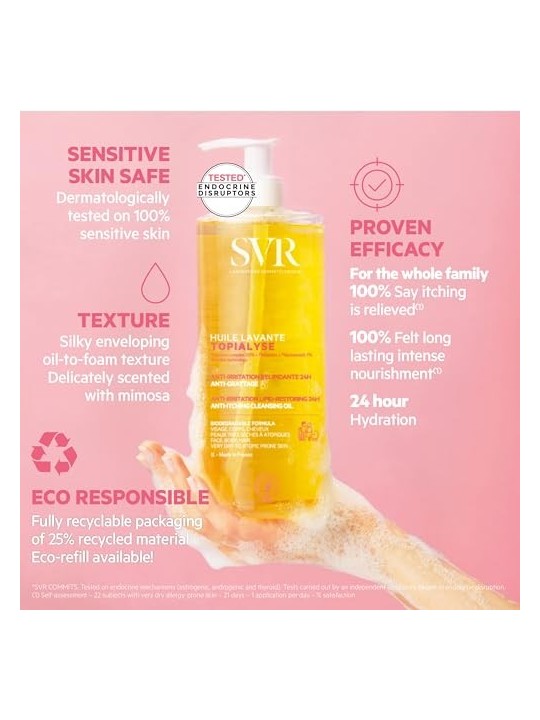 Olio Detergente Topialyse SVR 1000ml Unisex