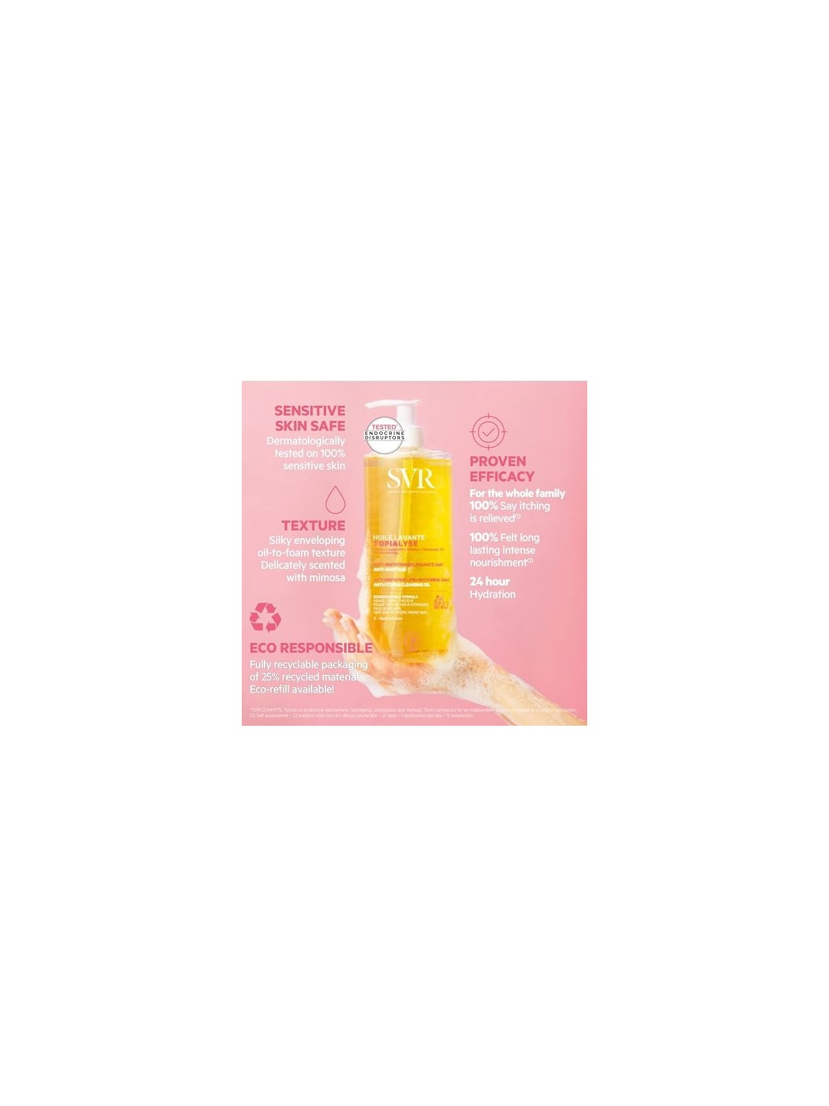 Olio Detergente Topialyse SVR 1000ml Unisex