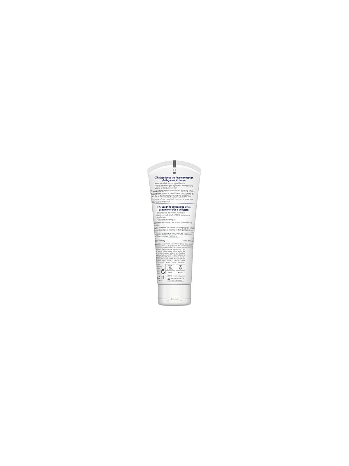 Lavera Crema mani riparatrice donna 75ml