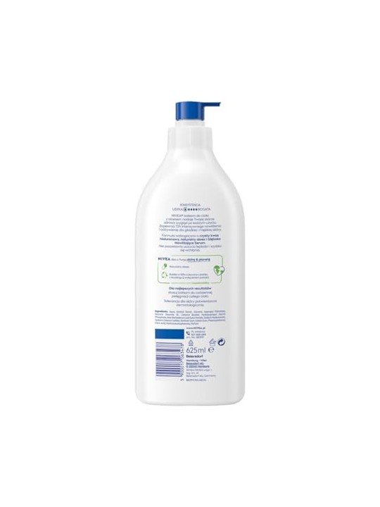 NIVEA Moisturizing Power Serum lozione corpo lenitiva 625ml