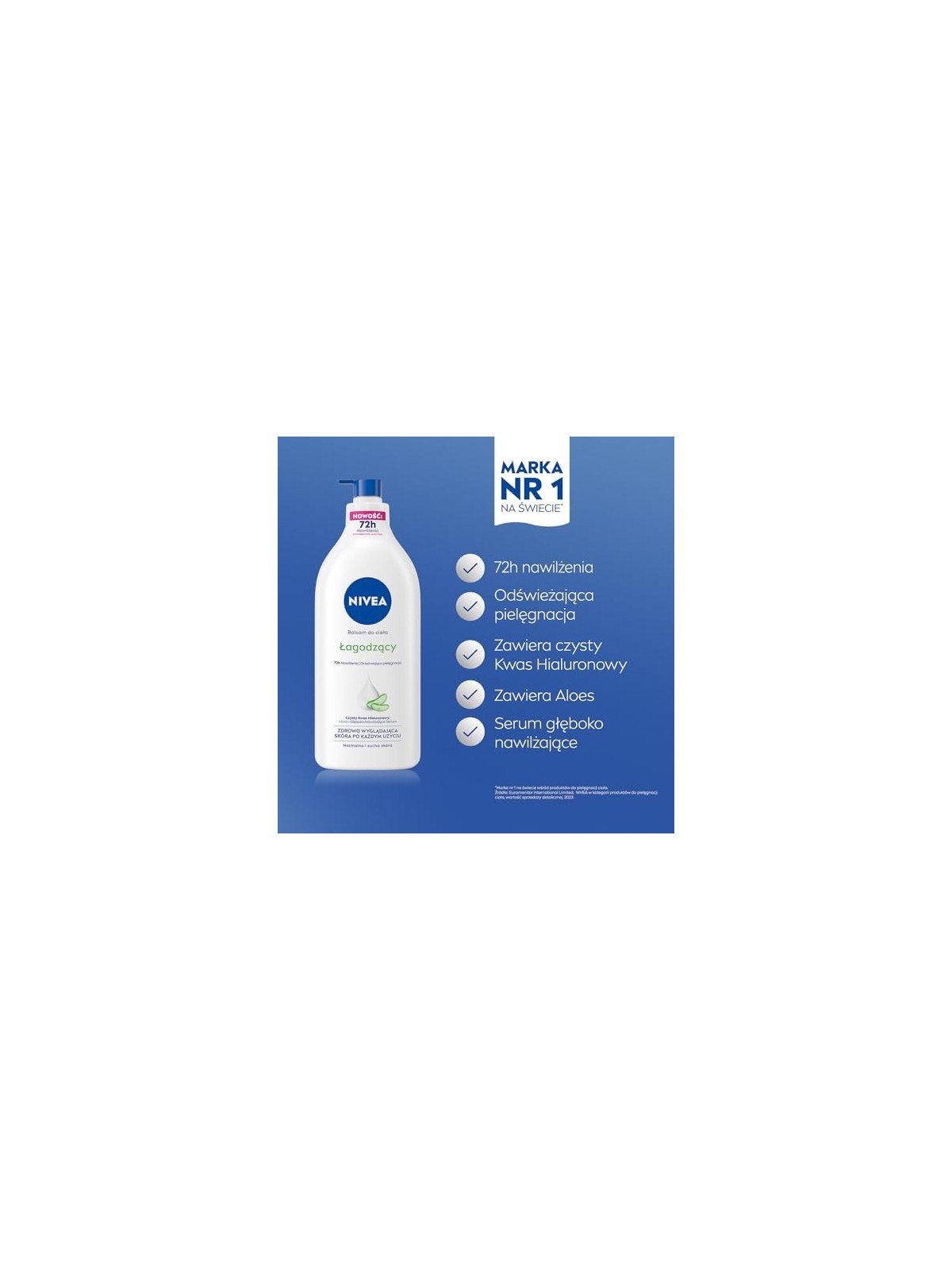 NIVEA Moisturizing Power Serum lozione corpo lenitiva 625ml