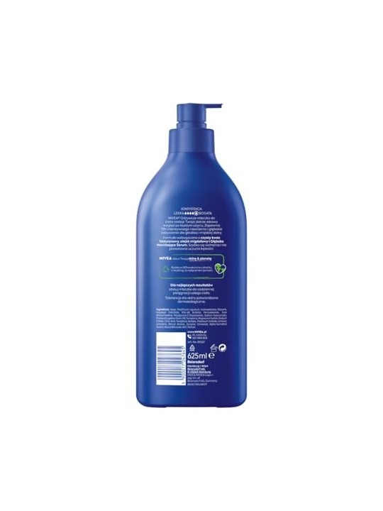 NIVEA Moisturizing Power Serum latte corpo nutriente con pompetta 625ml