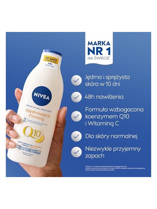 NIVEA Q10 plus lozione corpo rassodante 400ml