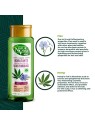 Shampoo Natur Vital ECO IDRATANTE canapa e lino 300ml