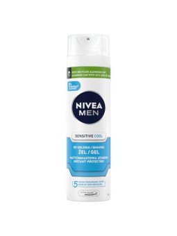 NIVEA Men Gel da barba rinfrescante Sensitive 200ml