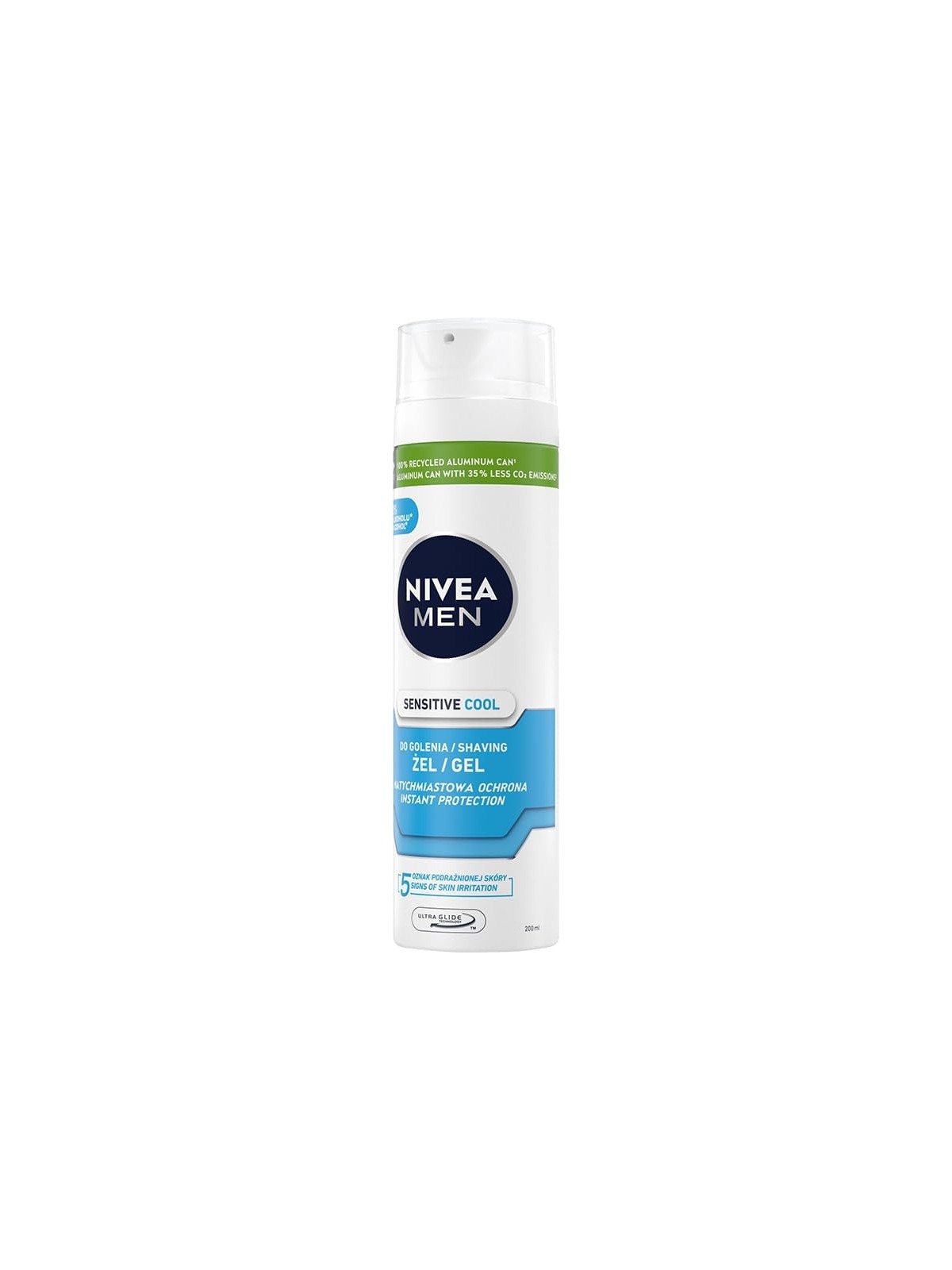 NIVEA Men Gel da barba rinfrescante Sensitive 200ml