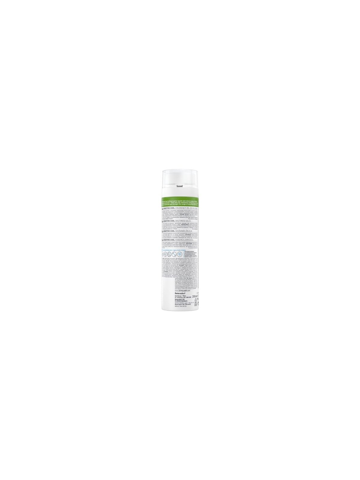 NIVEA Men Gel da barba rinfrescante Sensitive 200ml