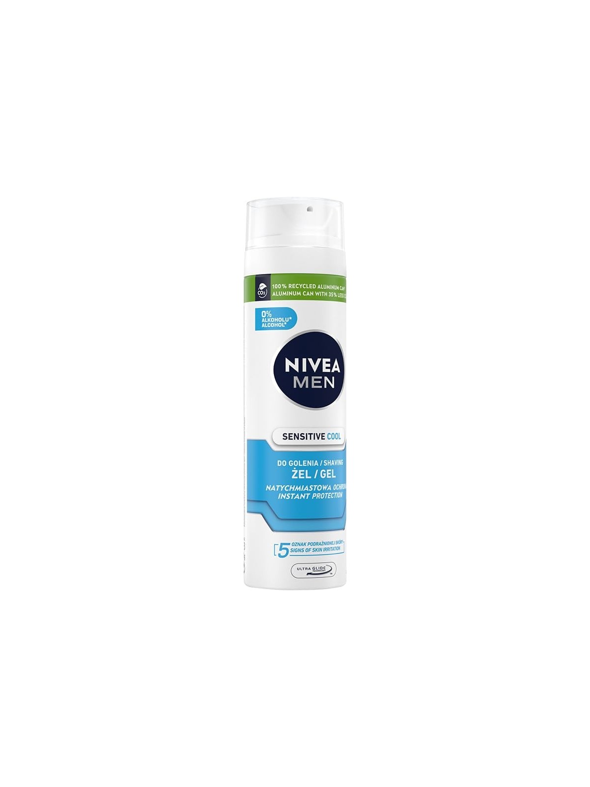NIVEA Men Gel da barba rinfrescante Sensitive 200ml