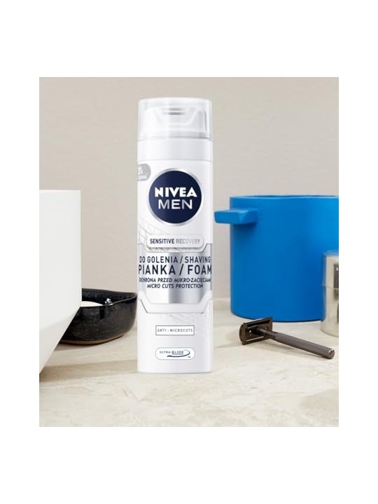 NIVEA Men Sensitive Recovery Schiuma da barba 200ml