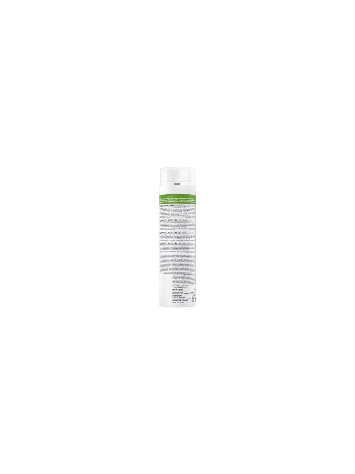 NIVEA Men Sensitive Recovery gel da barba rigenerante 200ml
