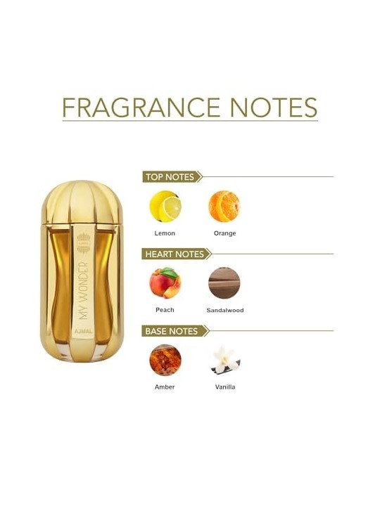 Ajmal My Wonder eau de parfum donna 85ml