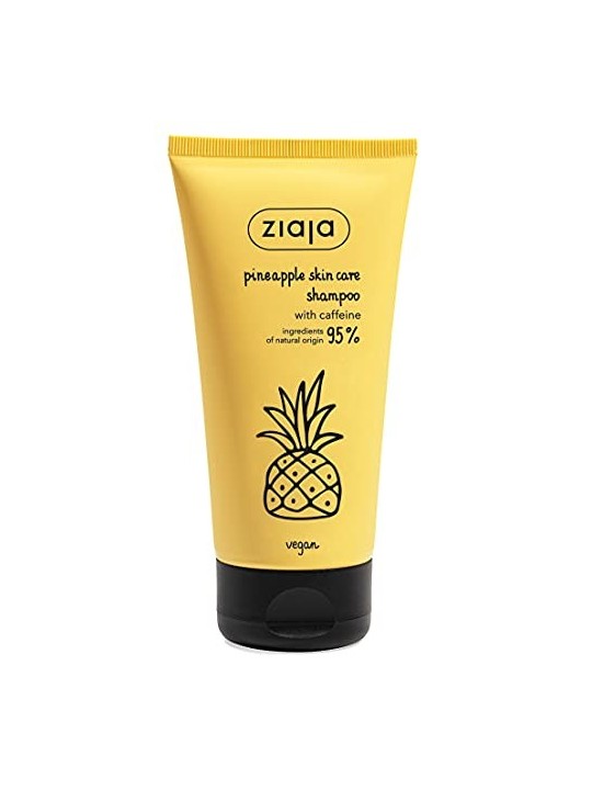 Ziaja Shampoo Ananas Revitalizzante con Caffeina 160ml