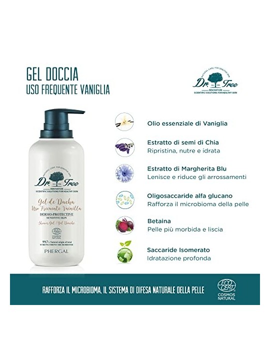 Gel Doccia Dermoprotettivo Dr. Tree 500ml