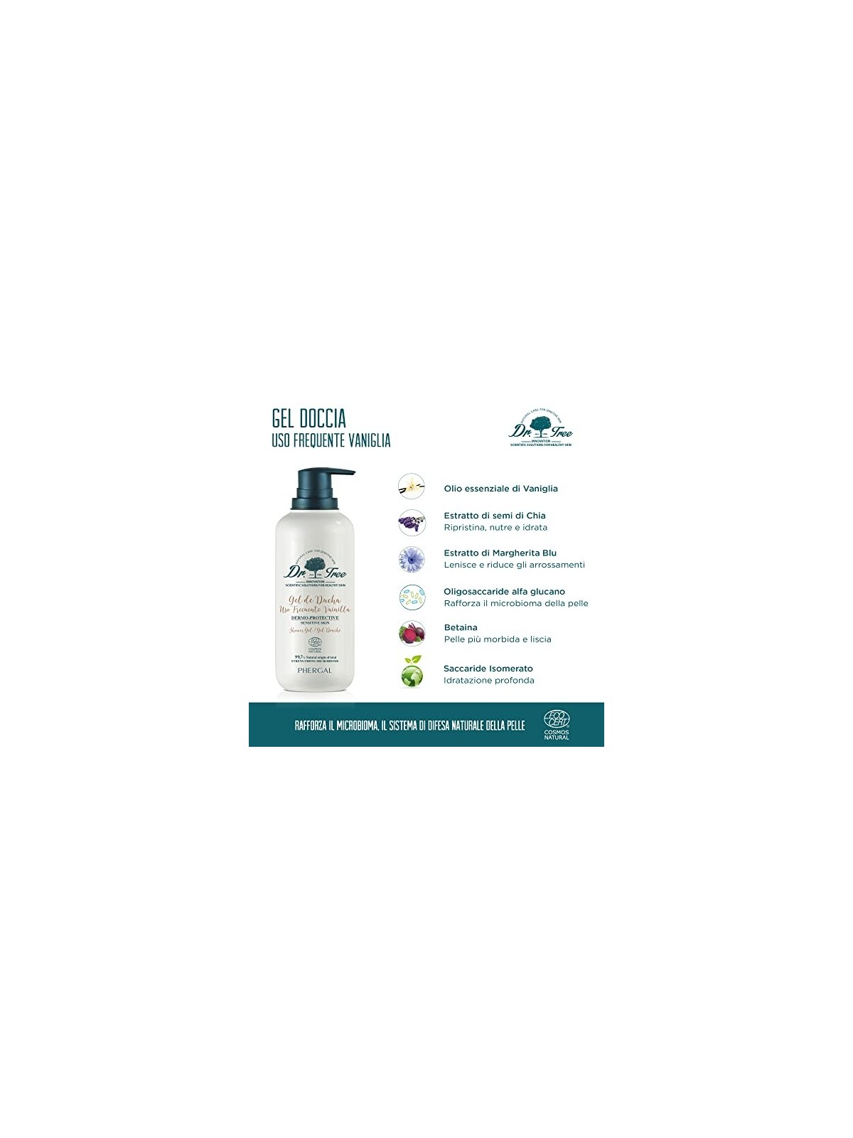 Gel Doccia Dermoprotettivo Dr. Tree 500ml