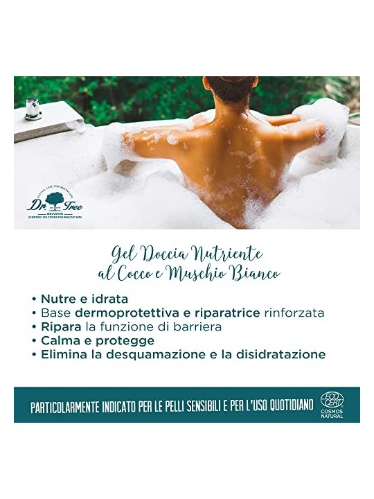 Gel doccia nutriente DERMOPROTECTOR Dr. Tree