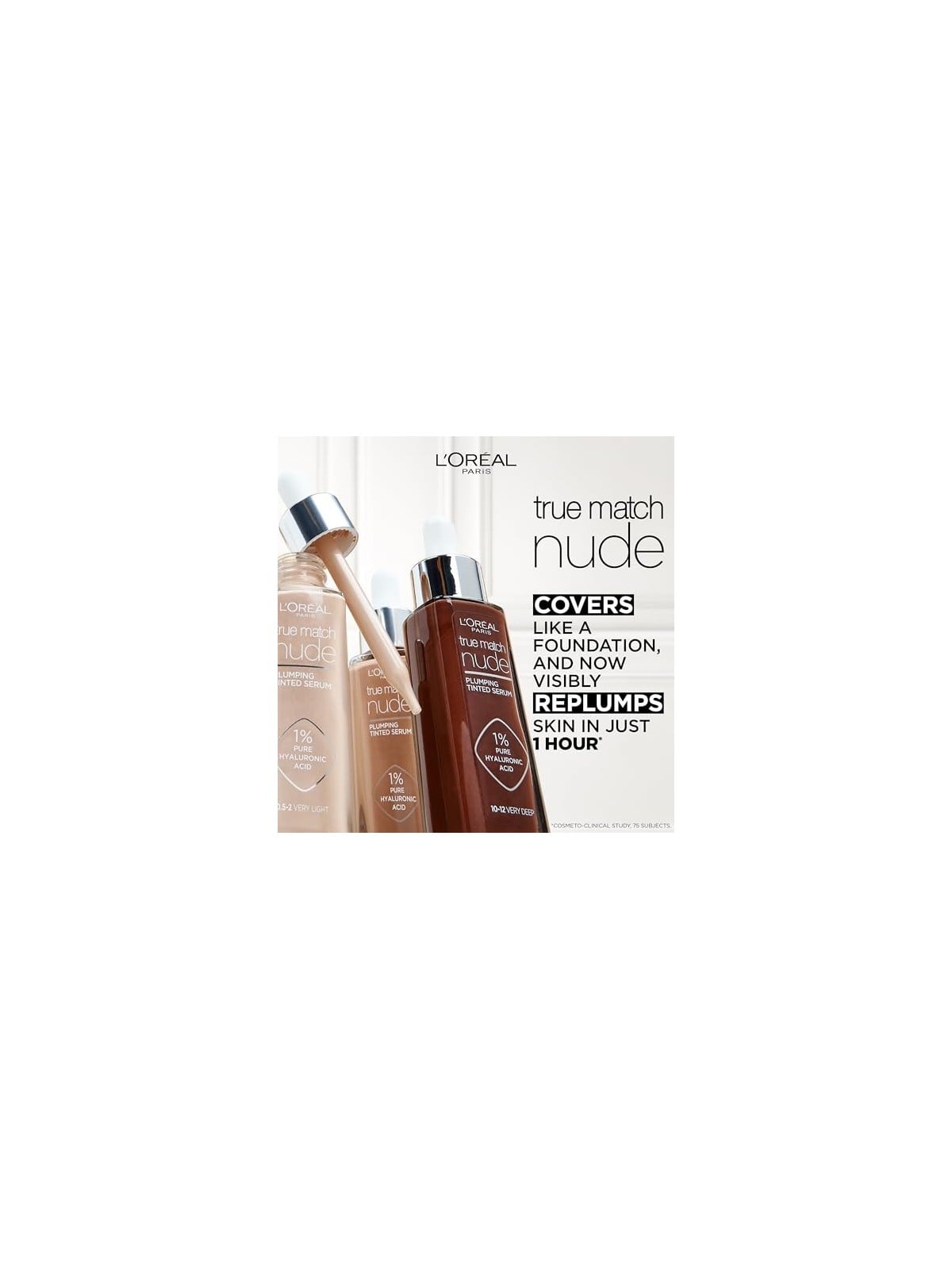 L'Orï¿½ï¿½al True Match Siero colorato rimpolpante