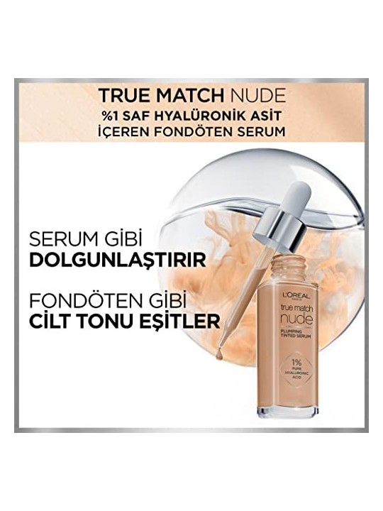 L'Orï¿½ï¿½al True Match Nude Plumping Tinted Serum 30 ml