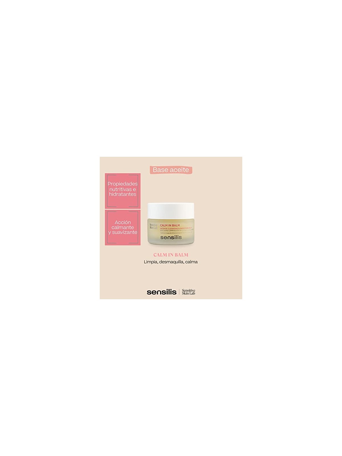Sensilis CALM IN BALM balsamo detergente 50ml unisex
