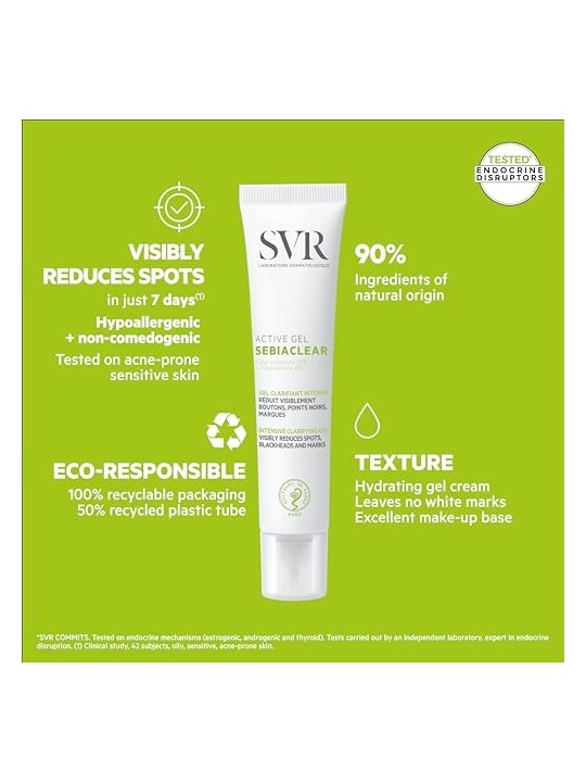 SVR Sebiaclear Active Gel 40ml