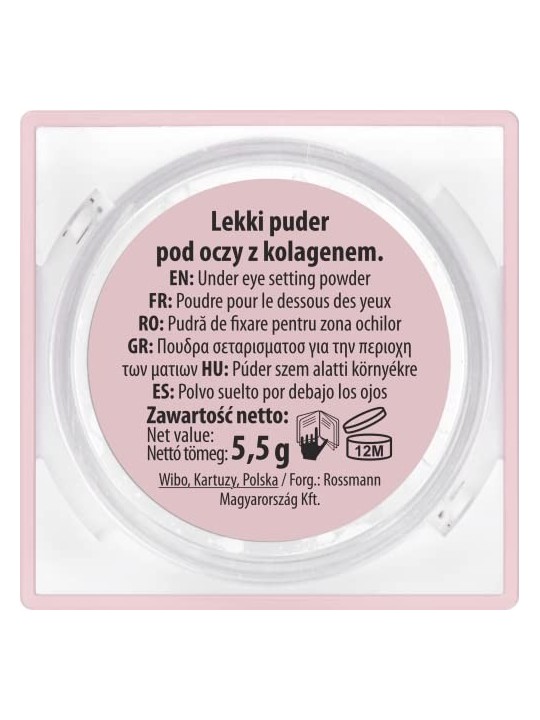 WIBO Under Eye Hydrating Fixing Powder polvere idratante per occhi