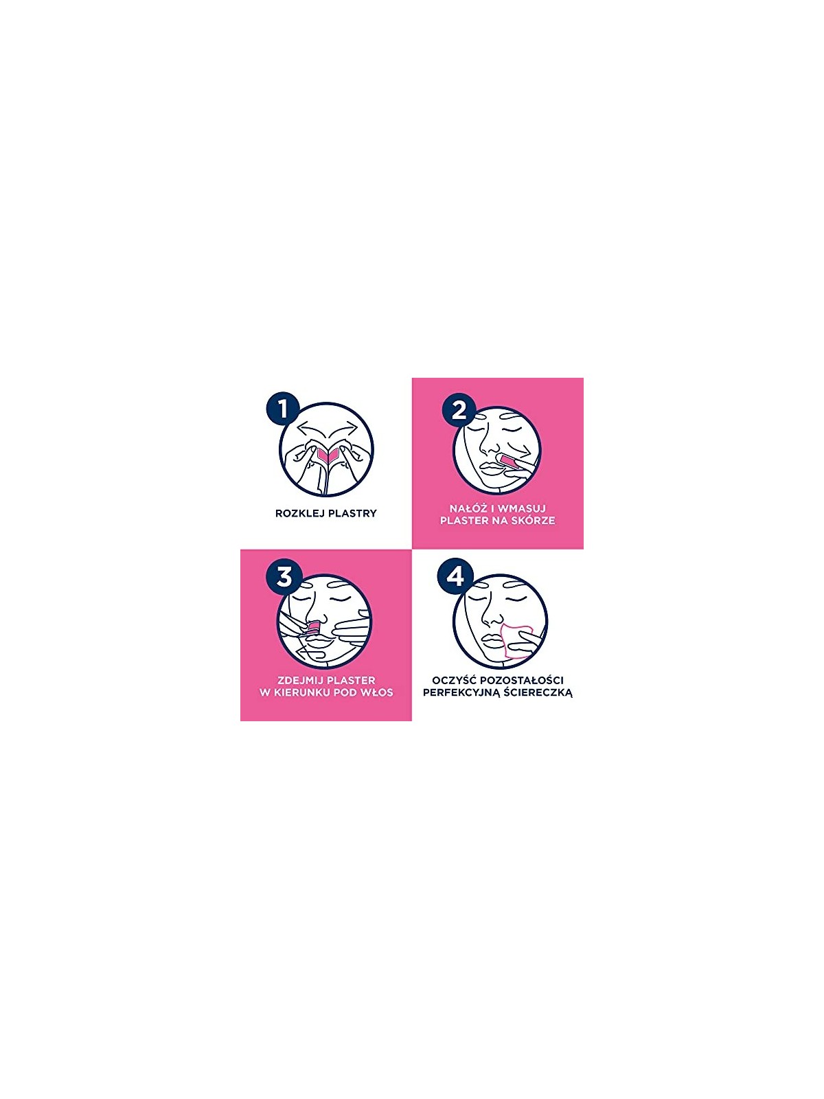 Veet Hypoallergenic Face Wax Strips