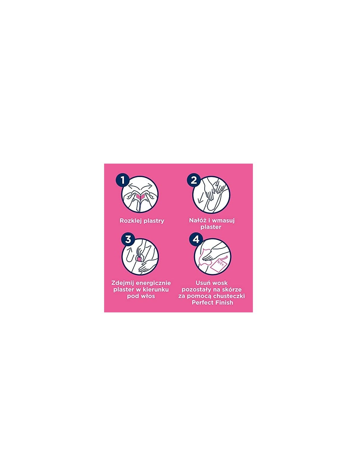 Veet Minima EasyGel Depilatory Strips 12 pcs Women