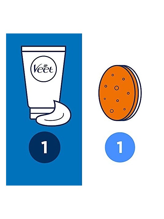 Crema Depilatoria Veet per Uomo Pelle Sensibile 150ml